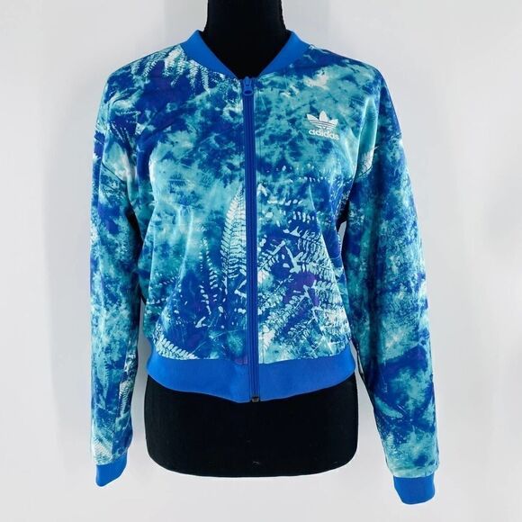 Adidas Originals Women’s Ocean Elements Track Jacket Size Small - Picture 8 of 12